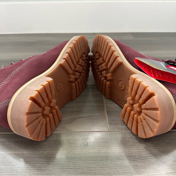 NEW Timberland Kids’ 6 Inch Premium Waterproof Boot, Dark Port, Size 12.5M - Picture 5 of 6